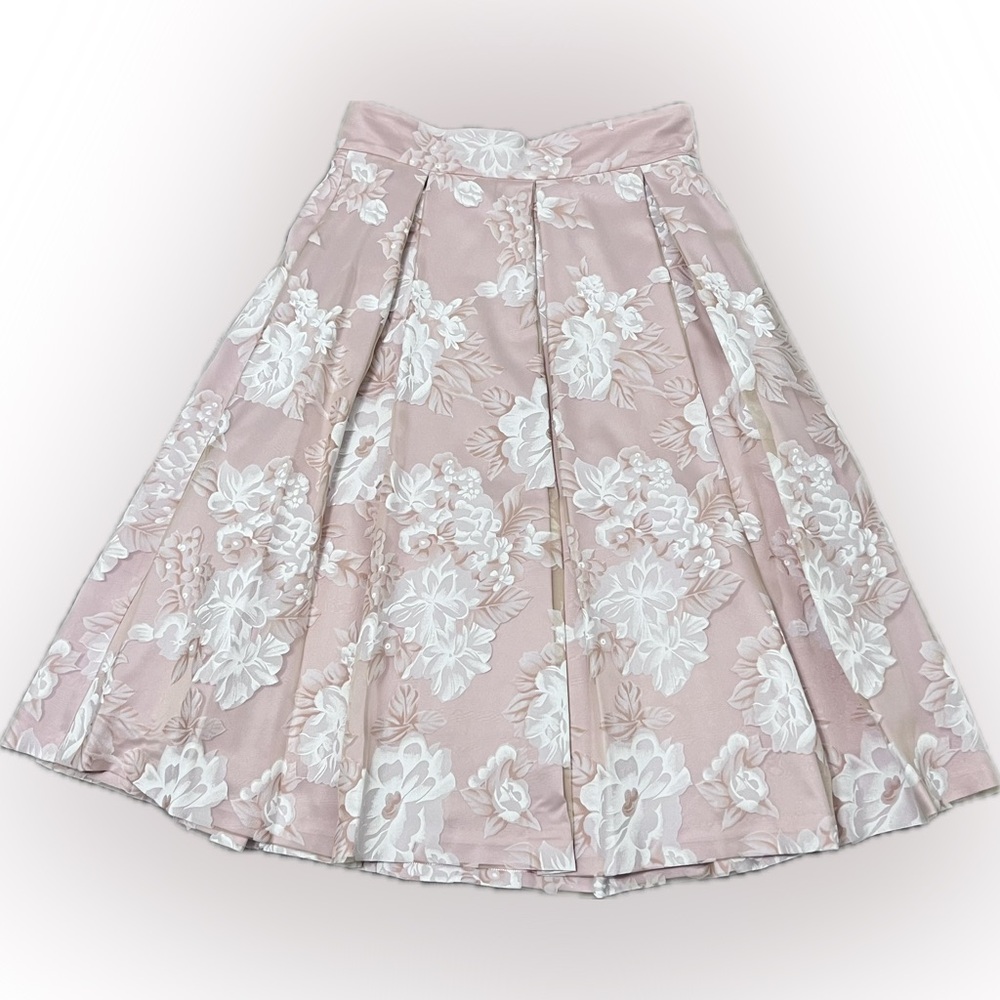 Eliza J, Size 8, midi skirt, blush pink color